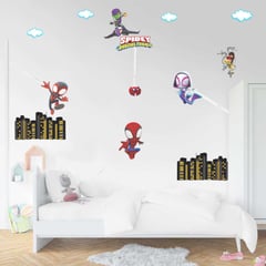 GENERICO - Vinilo Infantil amazing spiderman decoracion adhesivo para Niño