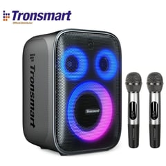 TRONSMART - Halo 200 120W Parlante Y 2 Microfonos Inalambricos Karaoke