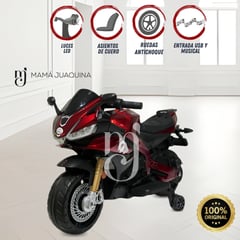 APRIL - Moto a Batería para Niños «YAMAHA» Licenced Red