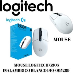 LOGITECH - Mouse G305 Ligthspeed Inalámbrico 910-005289 Blanco