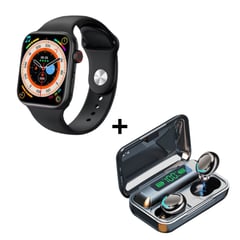 GENERICO - Audifono F9 Power Bank + Smart watch I9 Pro Max S 2023