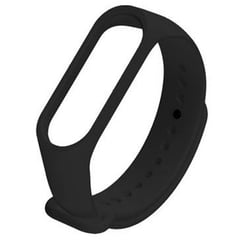 GENERICO - Correa Silicona Xiaomi Mi Band 5, 6, 7 negro