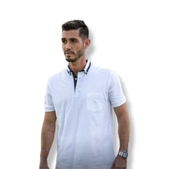 ISAGUE - POLO PIQUE BACKO MANGA CORTA HOMBRE