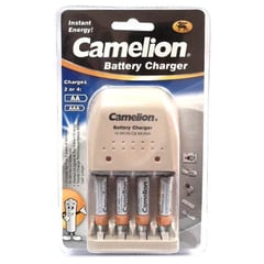 CAMELION - Cargador con 4 pilas AAA 1100Mah