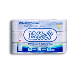 ELLIA - Papel Higiénico Jumbo 300 metros x 6 rollos