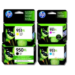 HP - Kit Tinta 950XL 951XL Cyan Magenta Amarillo Negro