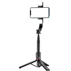 Palo Selfie Profesional con trípode y doble iluminación
