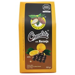 CHANCHAMAYO HIGHLAND COFFEE - Chocolate con naranja orgánico caja x100 gr