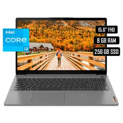 Laptop Ideapad 3i FHD Intel Core i3 1115G4 15” 8GB 256GB SSD