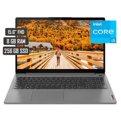 Laptop Ideapad 3i Intel Core i3 8GB RAM 256GB SSD FHD 156” 15ITL6