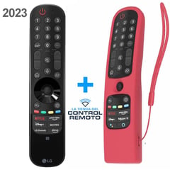 LG - Control Magic Remote MR23GN Modelo 2023 + Funda Rojo