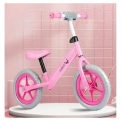 GENERICO - Bicicleta de Balance Basic Para Niños Aro 12 Rosado