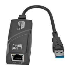 GENERICO - Adaptador de Red USB 3.0 a Rj45 Gigabit