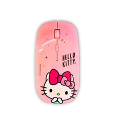 ROMAX - MOUSE INALAMBRICO HELLO KITTY - COLOR ROSADO