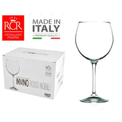 RCR  ITALIA - Set de Copas X 06 INVINO ROSSI NOBILE 67 CL. RCR - Hecho en Italia