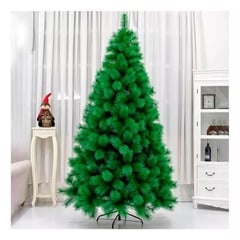 GENERICO - Árbol de navidad Pino Verde Frondoso rama por rama 2,1 metros ZG 210 2024