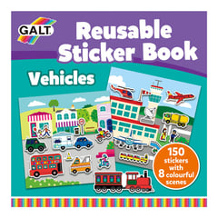 GALT - Reusable Sticker Book - Vehicles