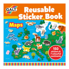 GALT - Reusable Sticker Book - Maps