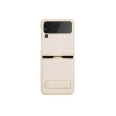 OTTOWARE - CASE QIN PRO LEATHER NILKIN Z FLIP 4 DORADO