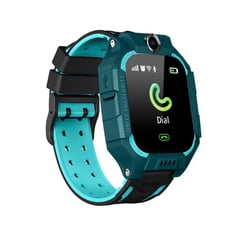 GENERICO - Smartwatch para niños Q19 Verde con Tarjeta Sim y Rastreador