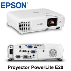 EPSON - Proyector para Salas de Clases PowerLite E20