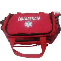 GENERICO - Maletin de Emergencia SIMAP de Primeros Auxilios Normado Color Rojo