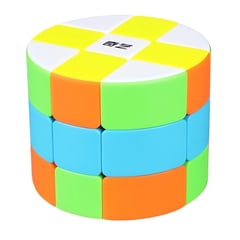 QYT - Cubo Rubik Qytoys Modelo Cilindro 3x3