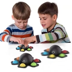 5 PCS Spinner pop it juego del calamar anti estrés