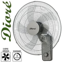 DIORE - VENTILADOR DE PARED 5 ASPAS MWF-1605