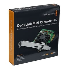 BLACKMAGIC DESIGN - Blackmagic DeckLink Mini Recorder 4K