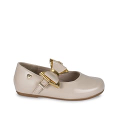 Piazza - Zapato Ballerina Vestir MADIS-072 Hueso Kids