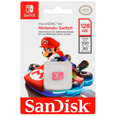 SANDISK - Memoria Micro Sd Nintendo Switch 128 Gb ( Original )