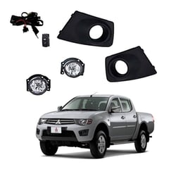 GENERICO - FAROS NEBLINEROS MITSUBISHI TRITON L200 2009 2010 2012 2014