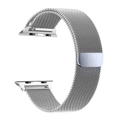 OEM - Correa Acero Milanese Loop para Apple Watch Color Plata