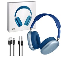 ITELSISTEM - Audifonos P9 Bluetooh Microfono Calidad Azul