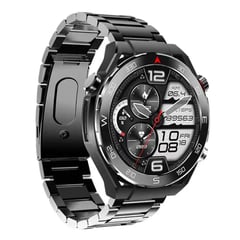 GENERICO - SMARTWATCH HW5 ULTIMATE NEGRO - Correa Metal y 2 Correa de repuesto