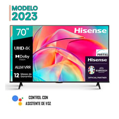 HISENSE - Smart TV 70 4K UHD 70A6K Vidaa