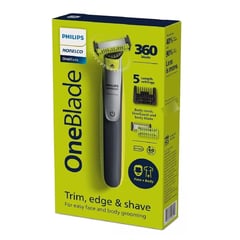 PHILIPS - Oneblade Rostro Y Cuerpo 5 Posiciones 2 Cuchillas 2 Peines