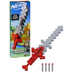 NERF - Lanzador Minecraft HeartStealer - Espada Lanzadardos