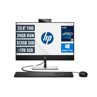 HP - All In One ProOne 440 G9 Intel Core i7 24GB RAM 512GB SSD y 1TB SSD 23.8 FHD Windows 11 Pro
