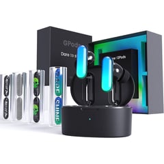 HHOGENE - Gpods PRIMIUM SET - Audífonos inalámbricos con control de luz