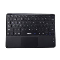 SEISA - Teclado bluetooth negro DN-H032 Élegans