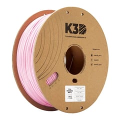 KREAR 3D - Filamento K3D PLA Rosado Mate 175mm 1Kg