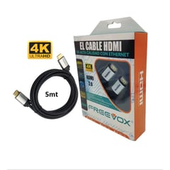 FREEVOX - CABLE HDMI 4K FREEVOX 5m 2.0 CON ETHERNET