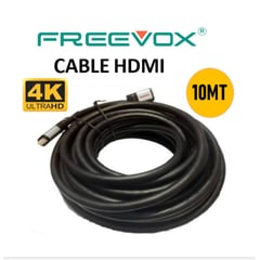 FREEVOX - CABLE HDMI 4K 10m 2.0 CON ETHERNET