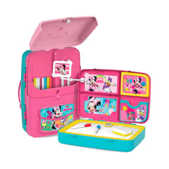 DISNEY - Set de Dibujo y Mochila Minnie Mouse 2en1