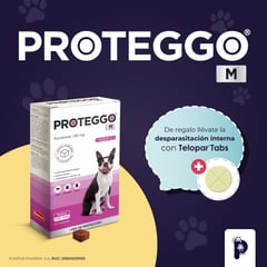 PROTEGGO - ANTIPULGAS PARA PERROS - 100 Mg DE 4,5 A 10 kg.