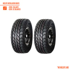 RYDANZ - Pack de 2 Llantas LT245/75R16 RAPTOR R09 120/116Q