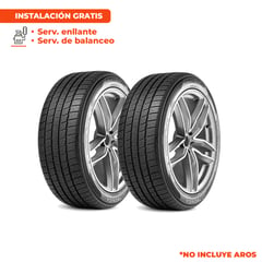 TECNICA - Pack de 2 Llantas 235/65R16 QUATTRO GT