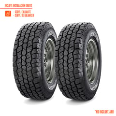 VREDESTEIN - Pack de 2 Llantas 245/75R16 PINZA AT 115T